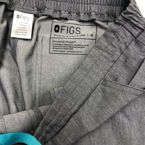 Figs great technical collection scrub pants Style # TW2000R - Picture 2 of 3